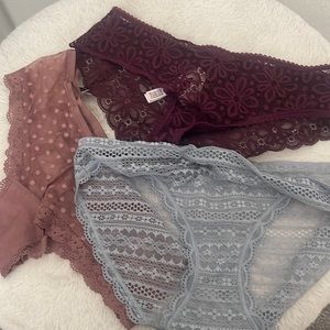 3 Brandnew with tag Victoria Secret Underwear
